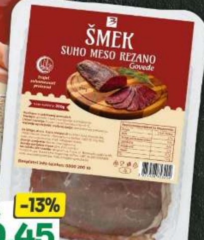 Suho goveđe meso