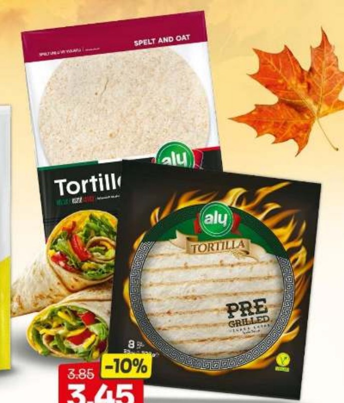 Tortilja grilovana 8/1 / Spelta 6/1