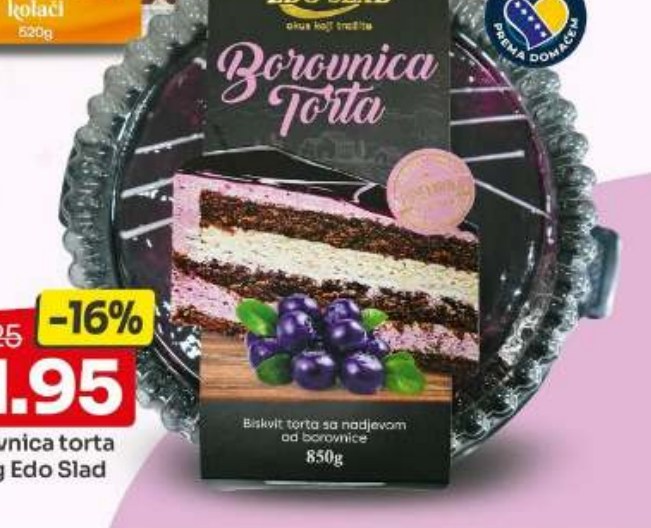 Borovnica torta
