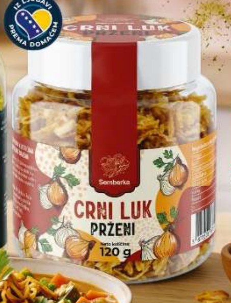 Začin prženi crni luk