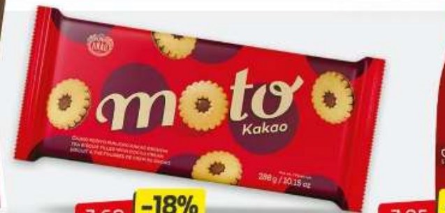 Keks Moto kakao