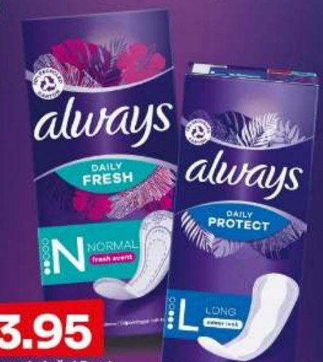 Dnevni ulošci Fresh Normal / Protect Long