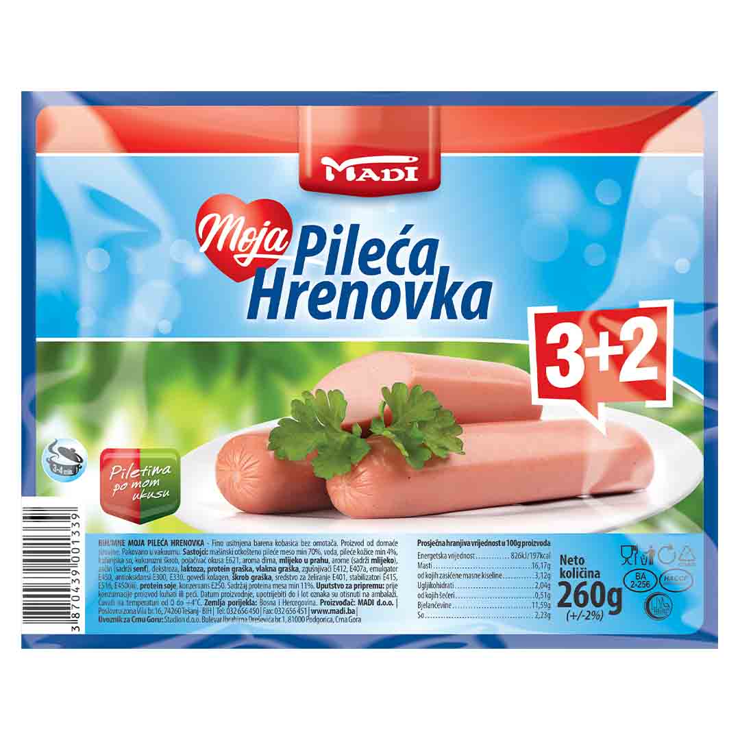 Hrenovka pileća