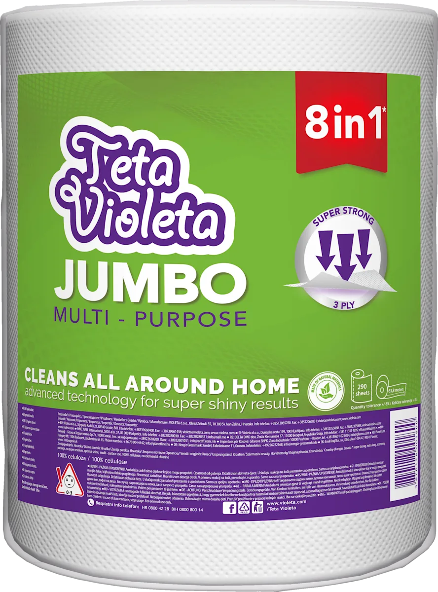 Brisač jumbo Troslojni