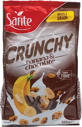 Hrskave žitarice sa bananom