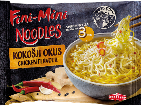 Fini Mini kokošji, goveđi noodles