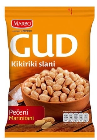 Kikiriki prženi/ pečeni marinirani slani Gud
