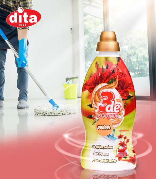 Sredstvo za čišćenje podova hibiskus