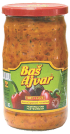 Ajvar blagi/ prženi ljuti