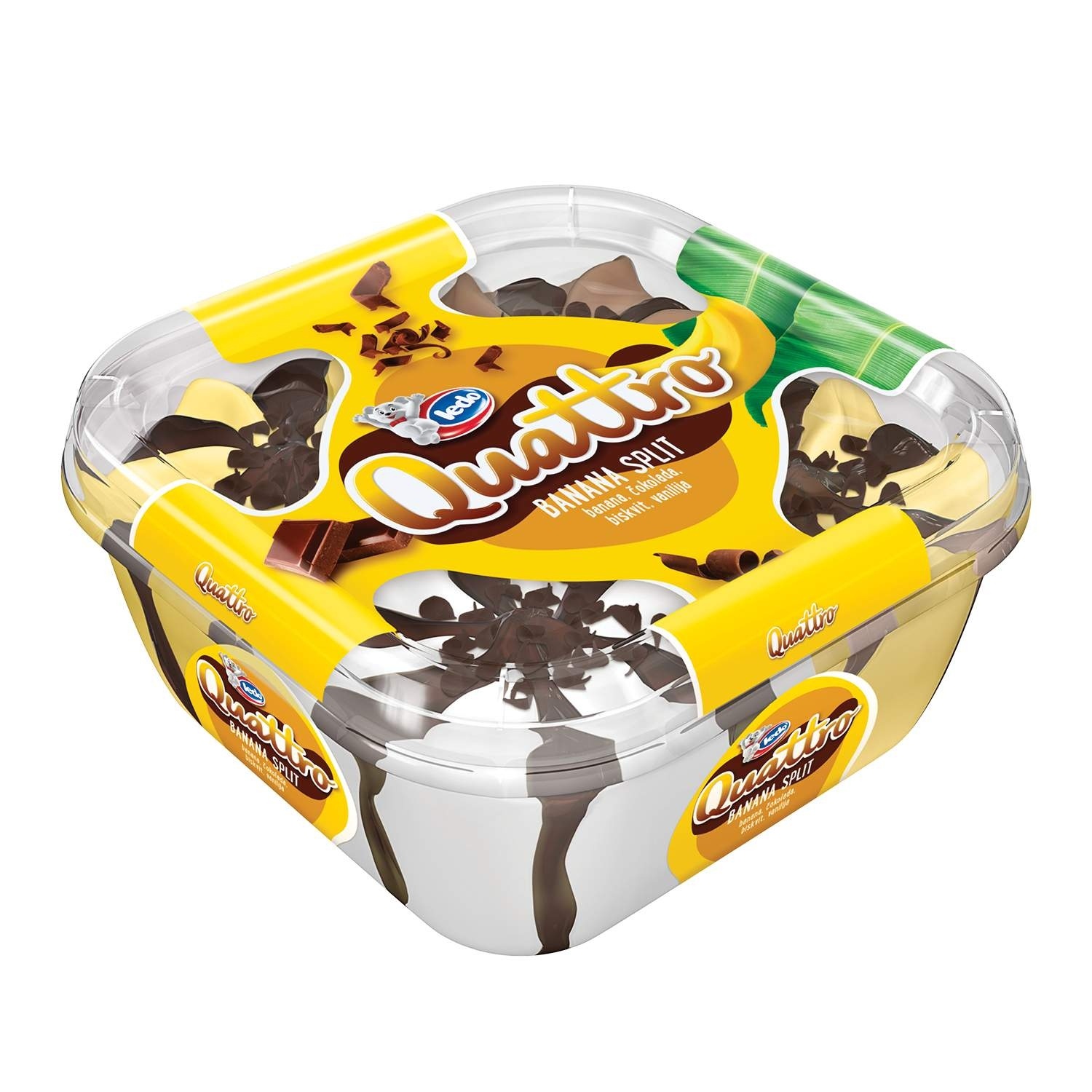 Sladoled Quattro Banana Split