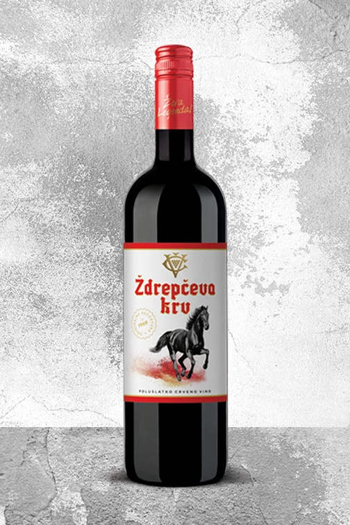 Crveno vino Ždrepčeva krv