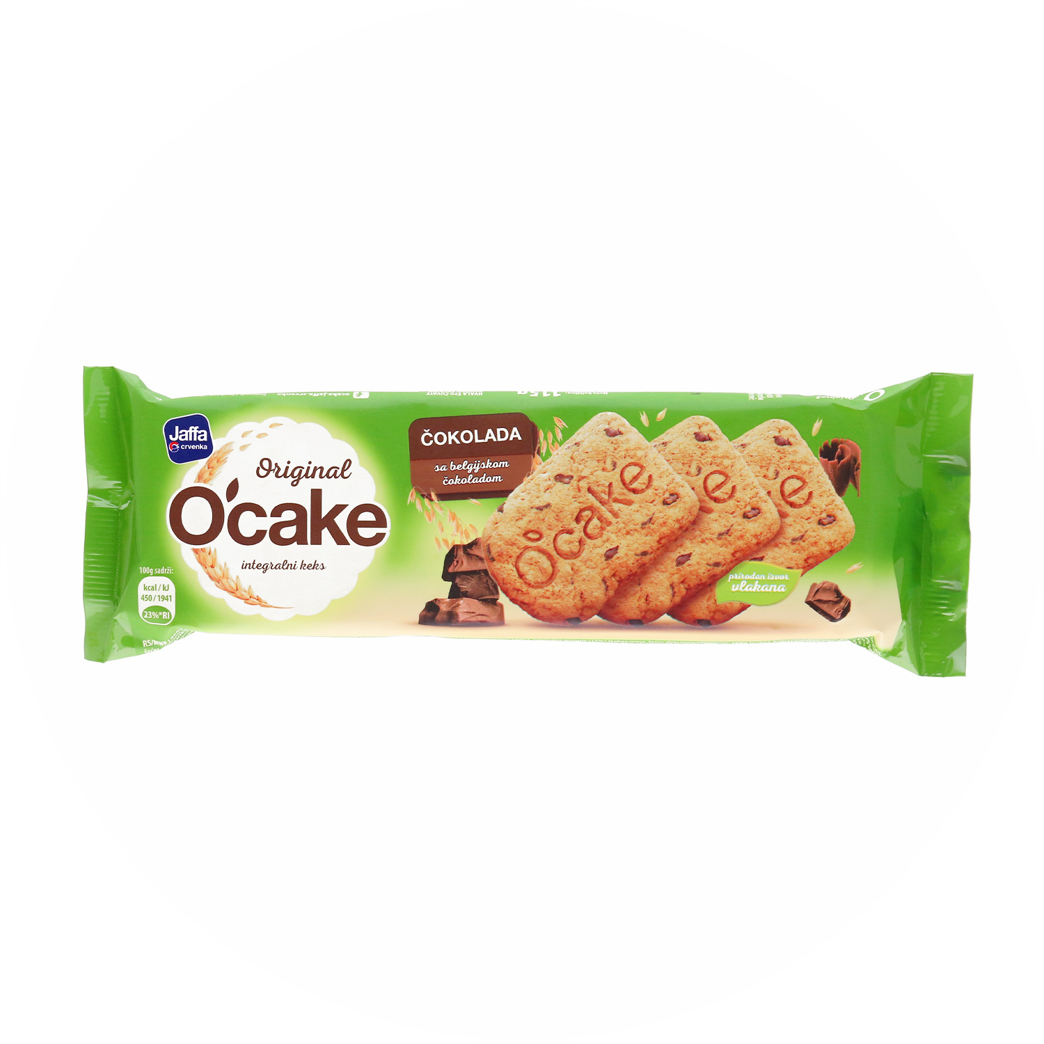 Integralni keks s komadićima čokolade