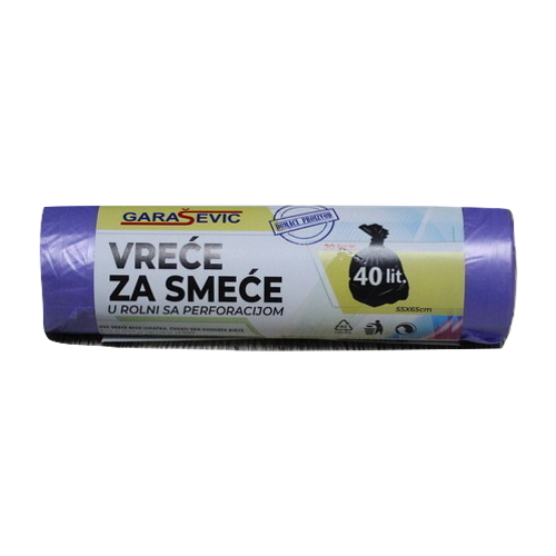 Mirisne vreće za smeće sa vezicom 60 l 10 kom