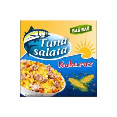 Tuna salata sa kukuruzom/ Meksičkim grahom u biljnom ulju