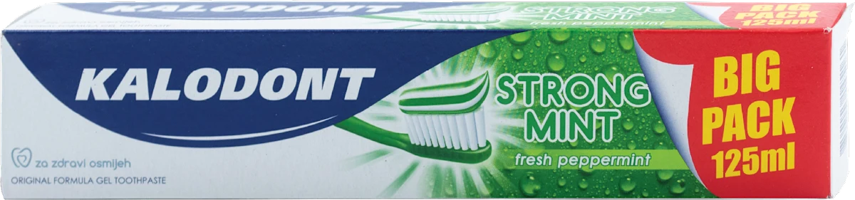 Pasta za zube Strong mint/ Microgranule + gratis