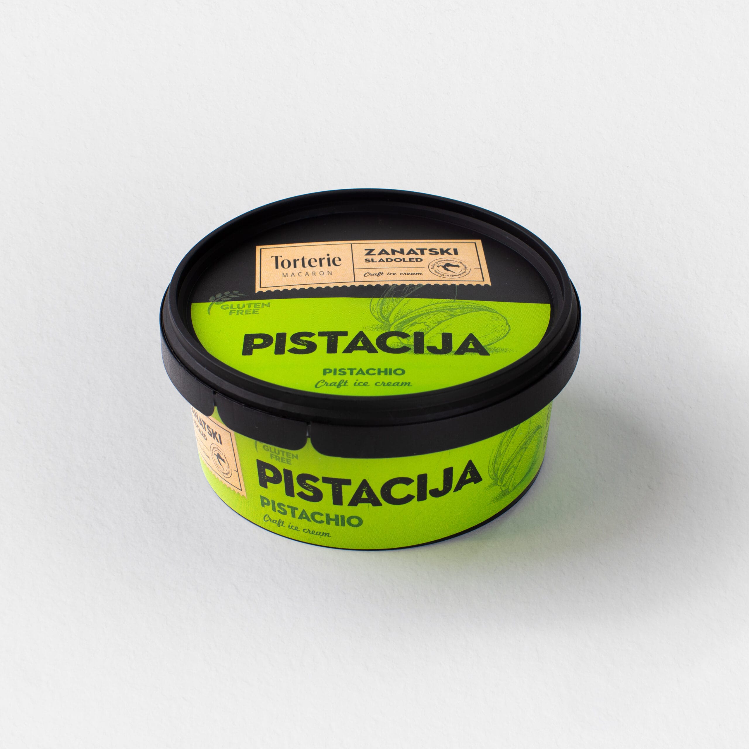 Sladoled Panna Cotta/ Pistacija