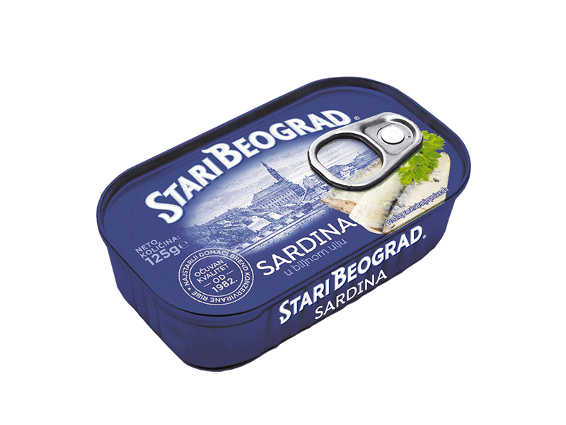Sardine u biljnom ulju