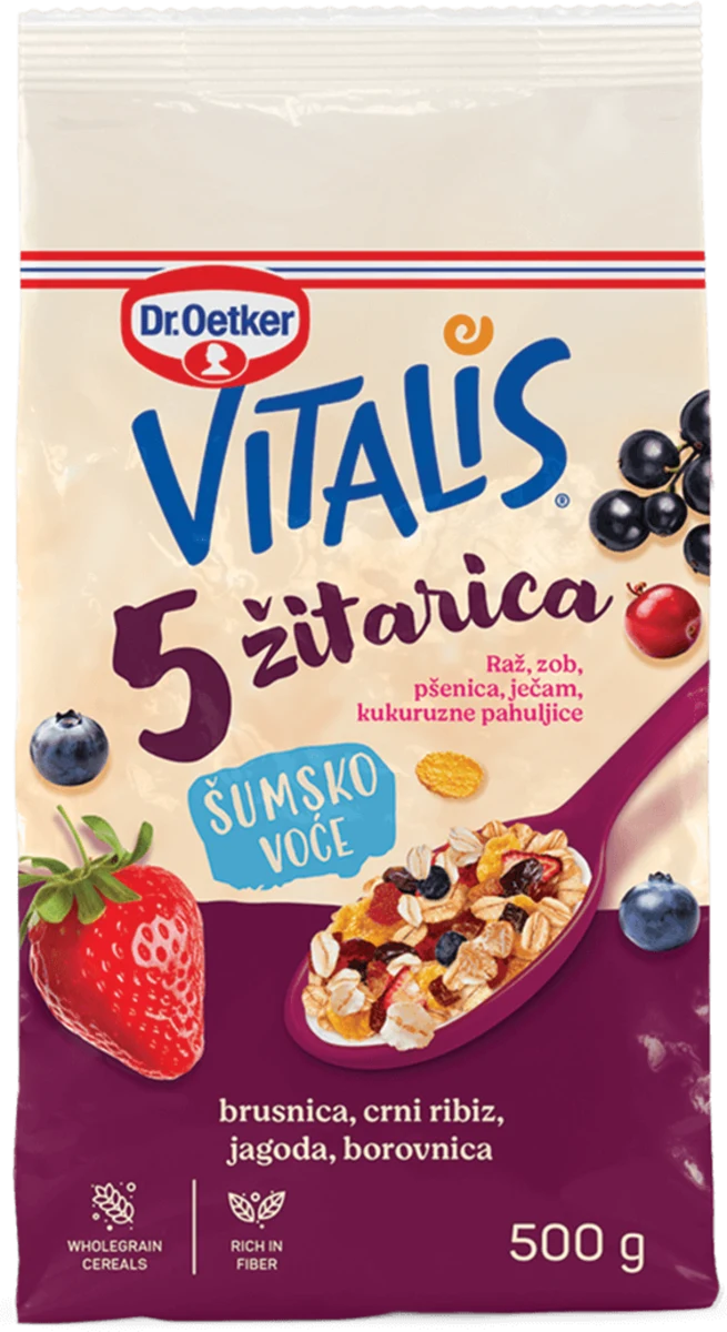 Musli mix 5 žitarica klasik/ šumsko voće