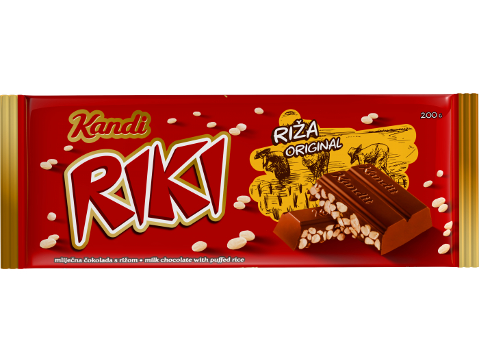 Čokolada Riki riža