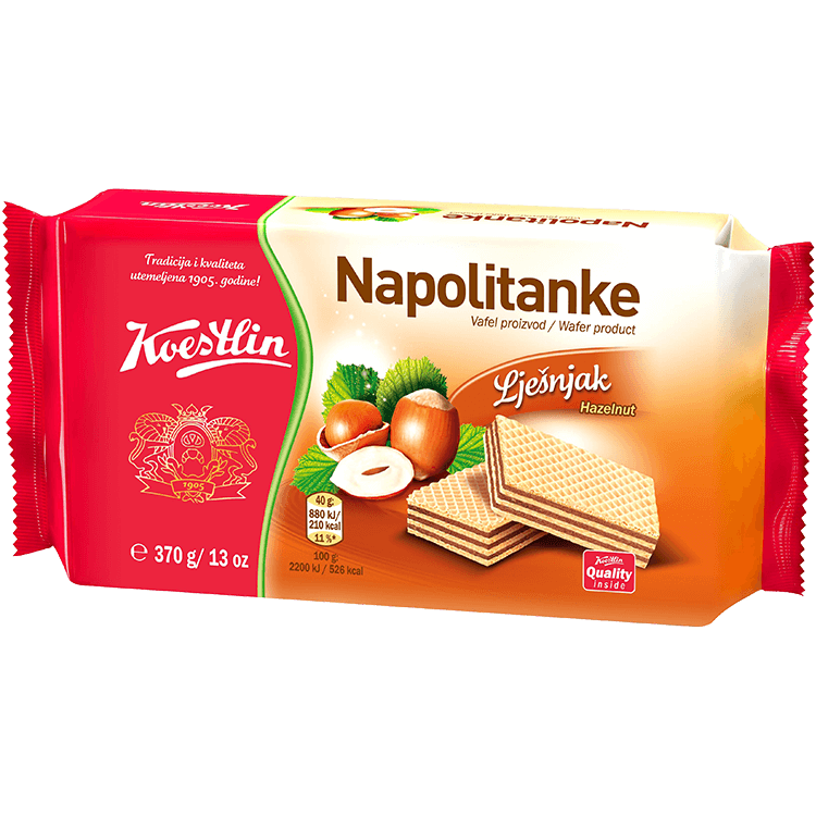 Napolitanke kakao/ lješnjak