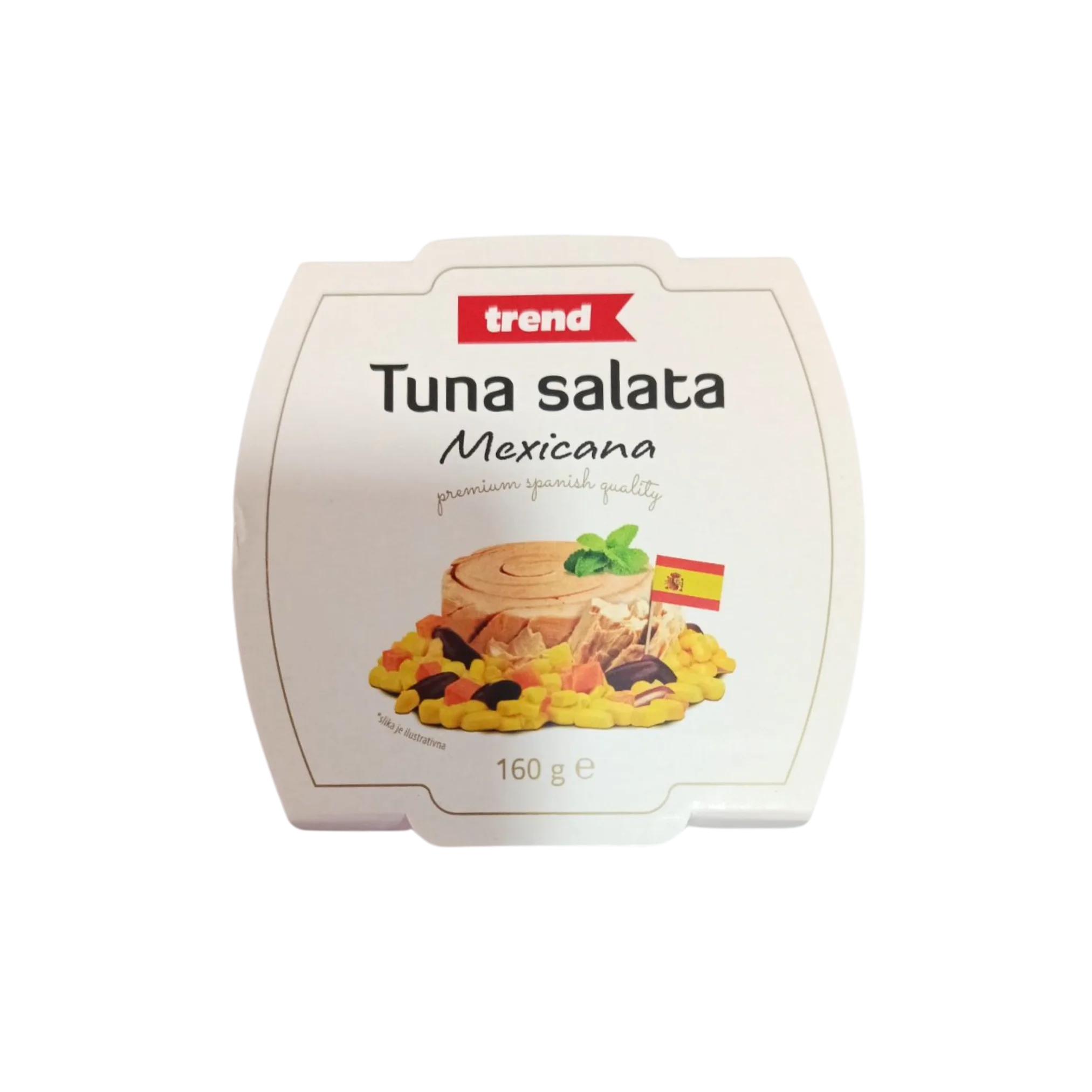 Salata sa tunom mediterana, mexicana