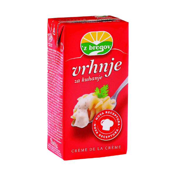 Vrhnje za kuhanje 20% m.m.