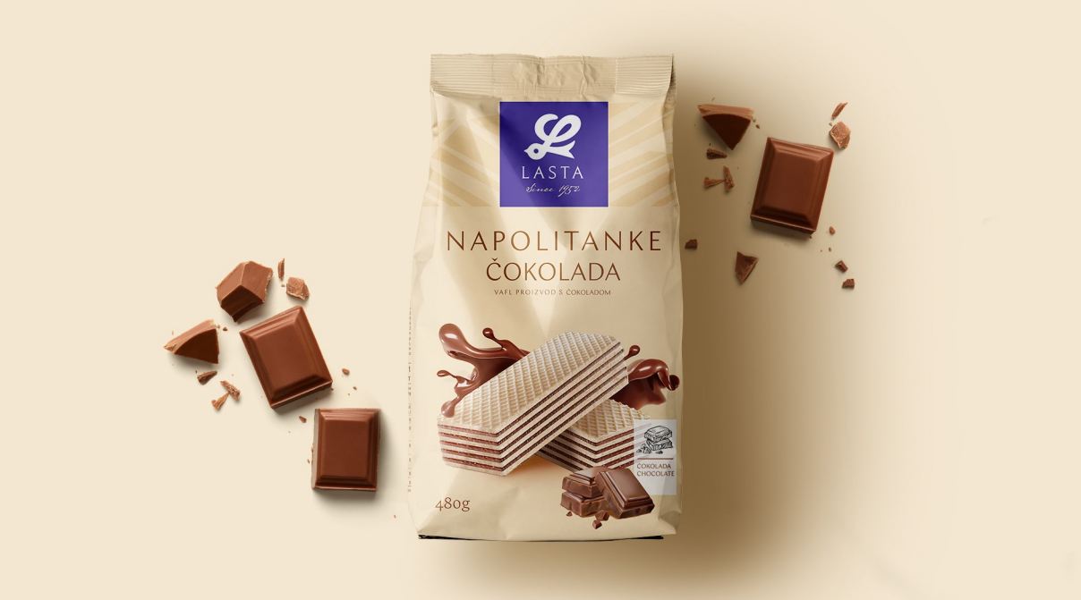 Napolitanke choco milk, čokolada