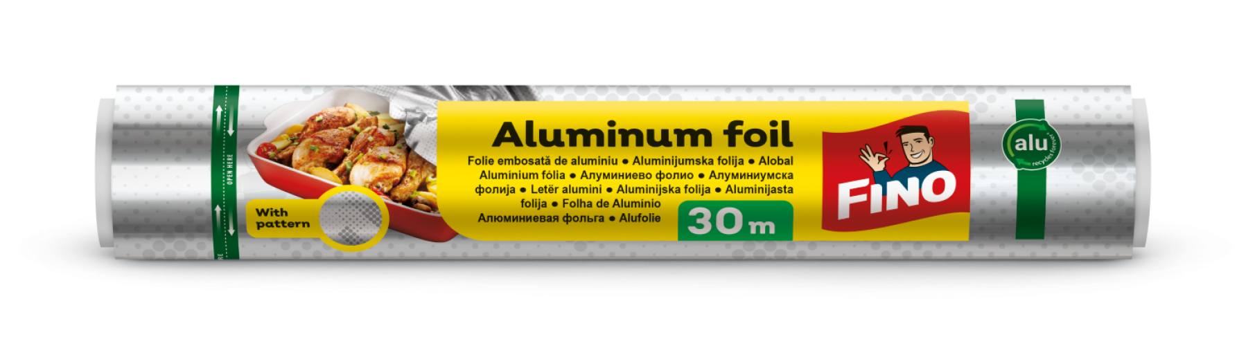 Aluminijumska folija, Prozirna folija