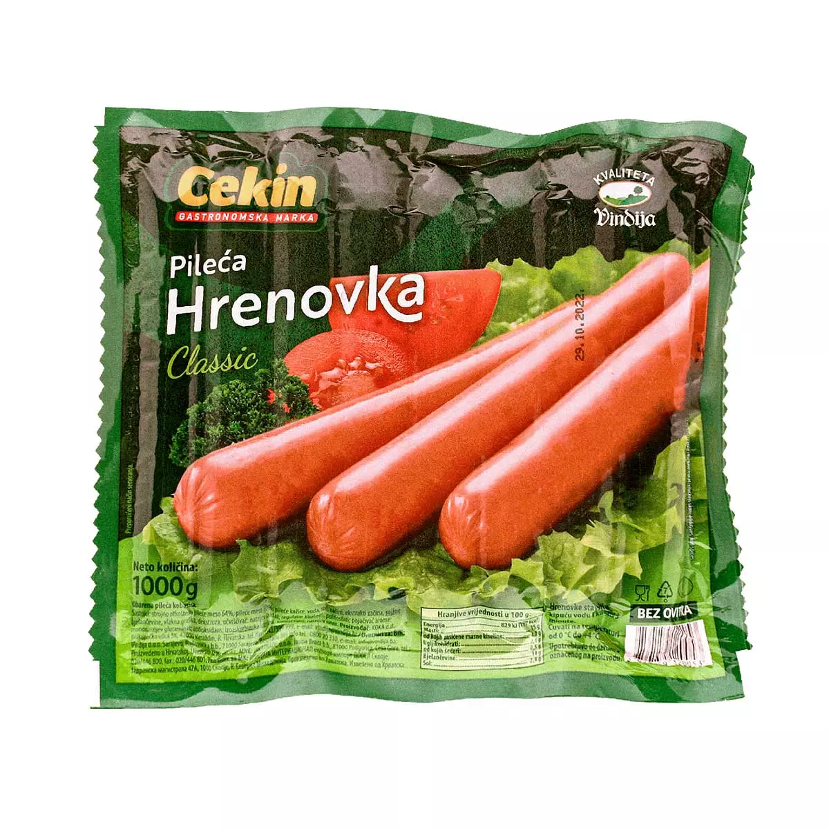 Pileće hrenovke