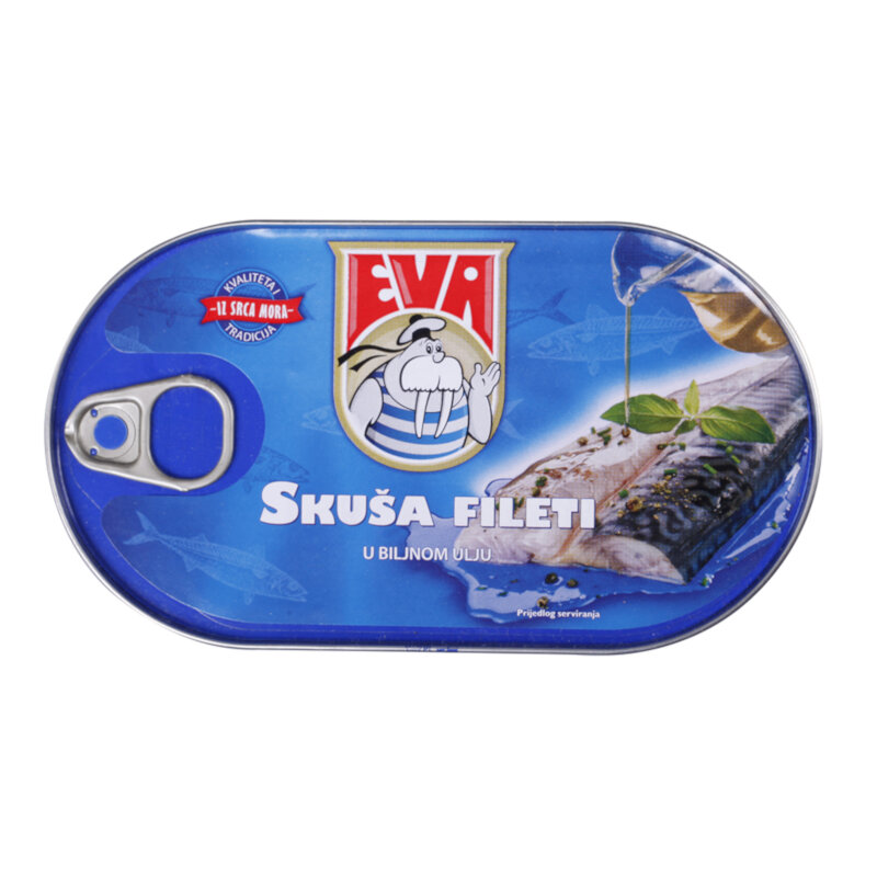 Filet skuše u biljnom ulju