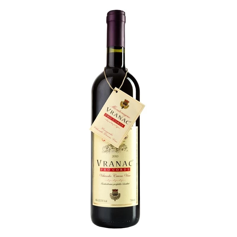Vino crveno Vranac Pro Corde