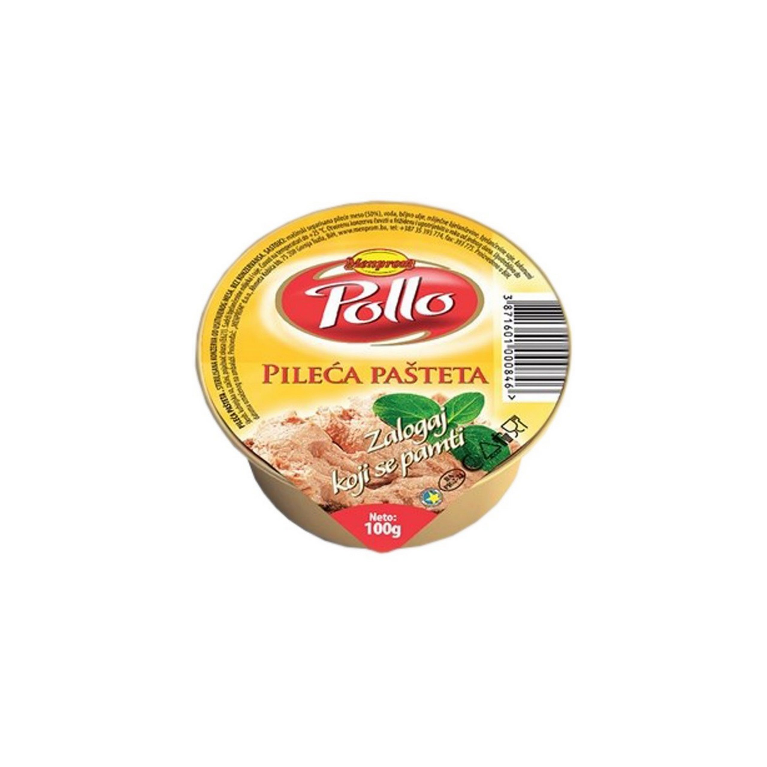 PAŠTETA pileća