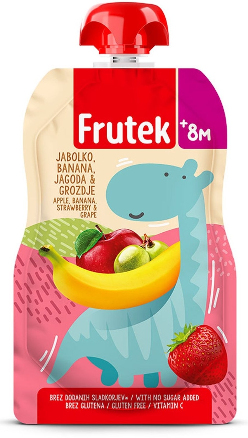 DJEČIJA KAŠICA jabuka, banana, jagoda