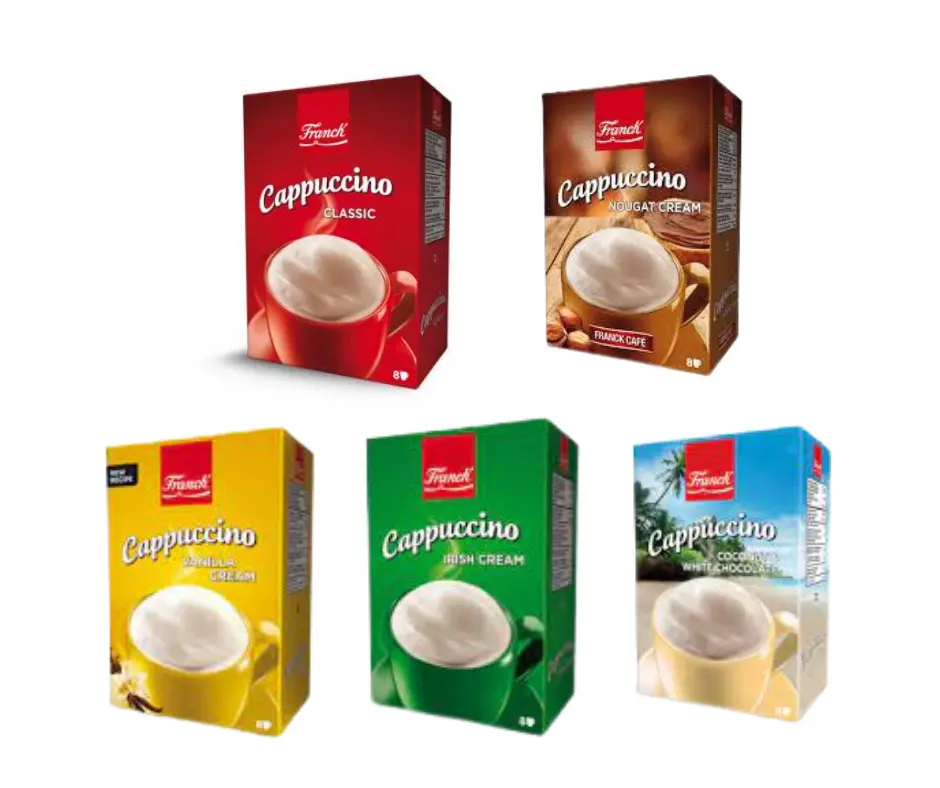 Cappuccino, više vrsta
