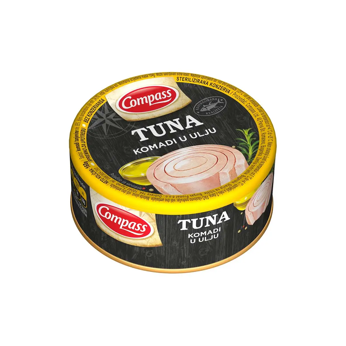 Tuna komadi u biljnom ulju