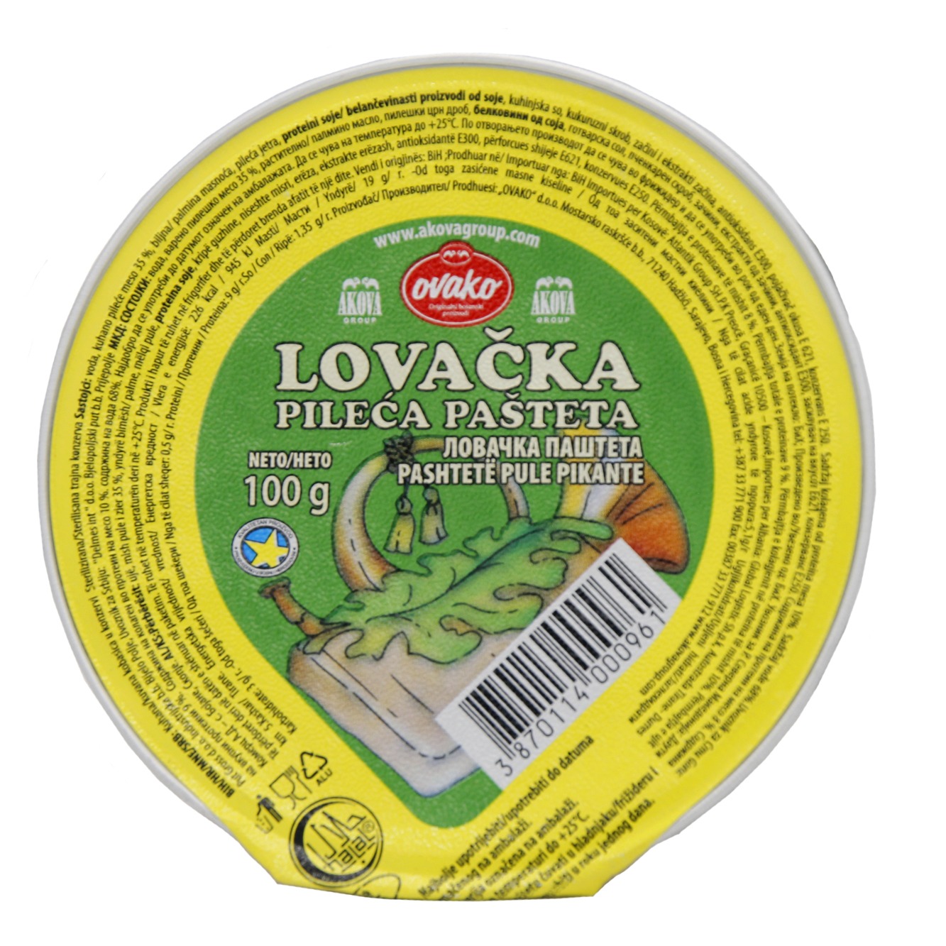 Pašteta lovačka
