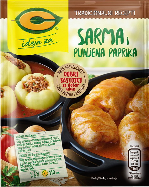 Smjesa za papriku i sarmu