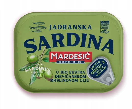 Jadranska sardina sa povrćem